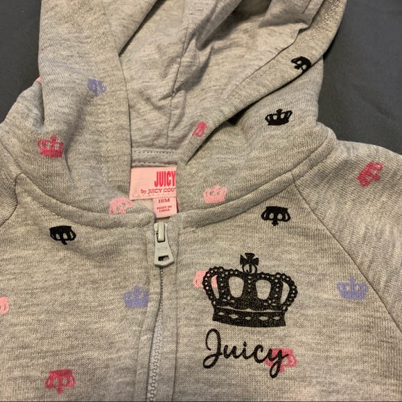 Juicy Couture Toddler Tracksuit Set NWT - Picture 3 of 6